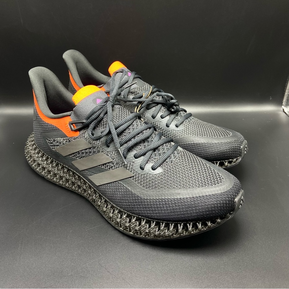 NEW Adidas 4DFWD 2 Black Orange Running Ultraboost (GZ6943) Men's Size 8‎ NWT